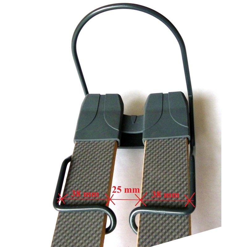 Quick Release Mattress Stopper Chrome Black