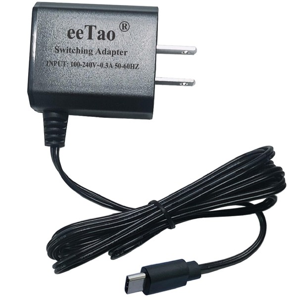 eeTao 5V Replacement Charger Compatible with Frida Baby Portable Nebulizer,Electric