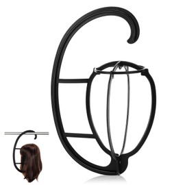 obeoby Wig Hanger, Hanging Wig Stand Portable Hanging Stand For Wigs,Traveling