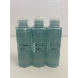 3x Versed Wash It Out Gel Cleanser Ceramides Rosewater All Skin Types 4 fl oz ea