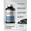 Horbäach Potassium Citrate Supplement 275 mg | 400 Capsules |