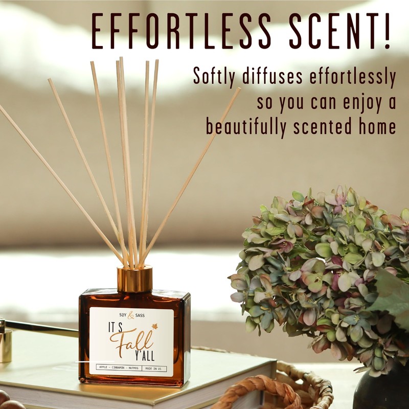 Fall Reed Diffusers for Home Set, Fall Diffuser -It's Fall