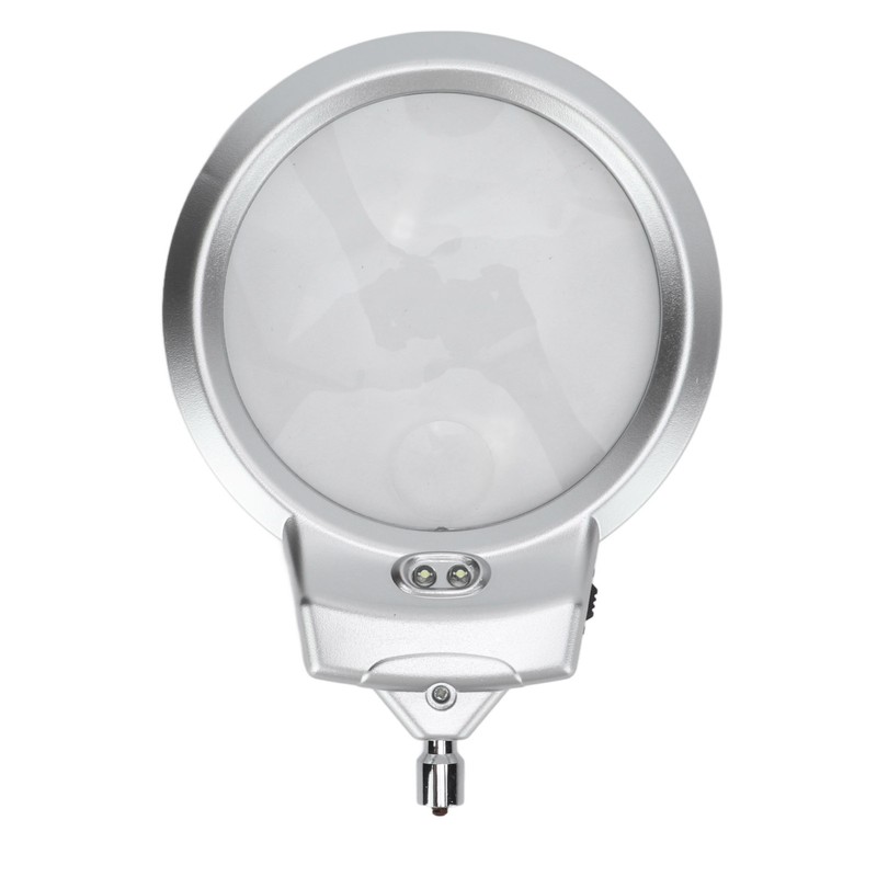 LED Illuminating Magnifier with Clamp Optical Lens Adjustment Hose Magnifying
