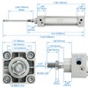 Baomain Pneumatic Air Cylinder SC 32 x 100, 1-1/4 inch(32mm)