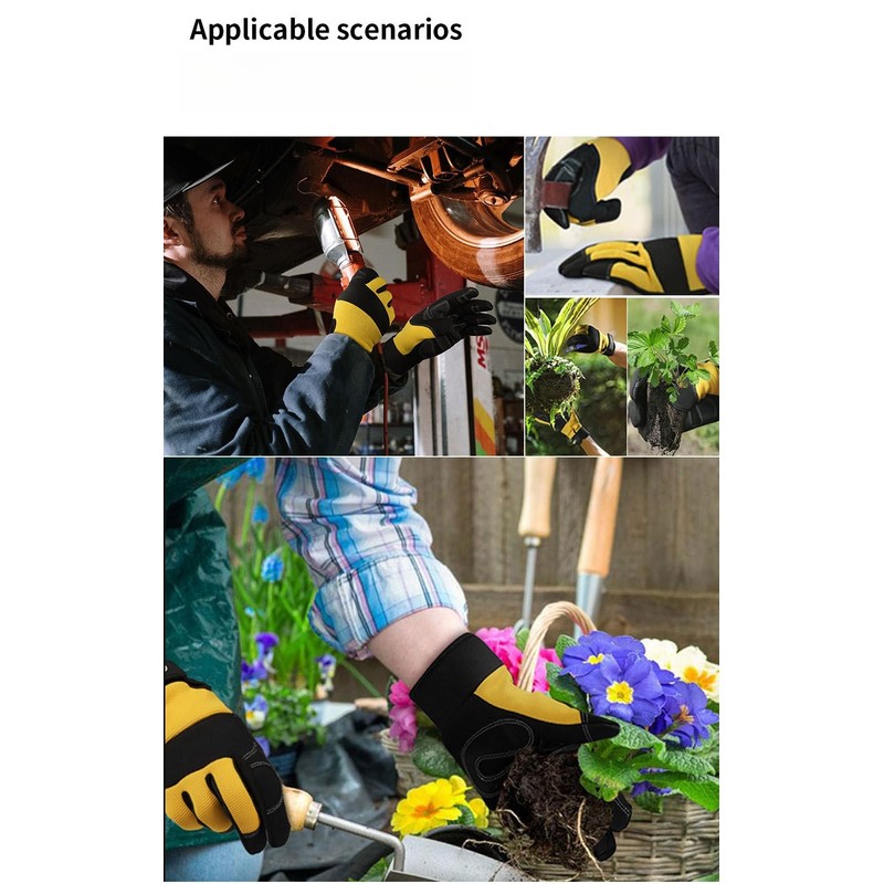 Gardening Gloves for Men Women,Soft Comfortable Breathable Outdoor Protective Working