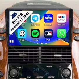 Unbranded 32GB For Toyota Sienna 2004-2010 CarPlay Android 13 Car Radio Stereo BT GPS Navi