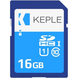 Keple 16GB SD Card 16GB | SD Memory Card Compatible with Sony Cyber-Shot DSC-H90, DSC-HX300, DSC-HX50V, DSC-HX90V DSLR Camera | 16GB G UHS-1 U1 Class 10 SDHC Card