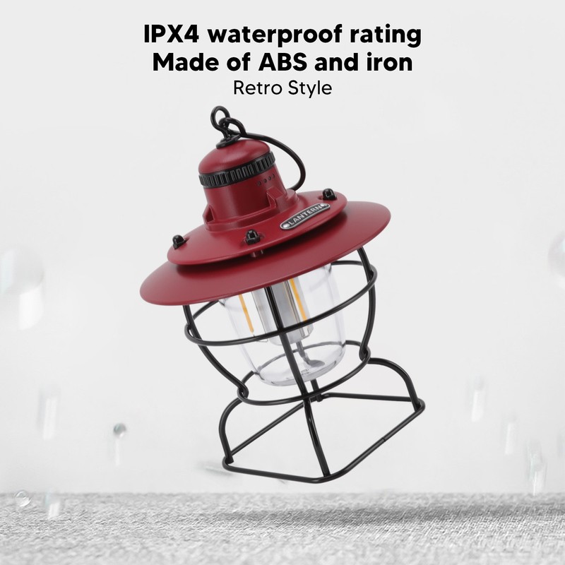 LED Camping Lamp Lantern Tent Lamp Searchlight Multifunctional Outdoor Portable