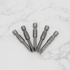 SING F LTD 5Pcs U-Shape Magnetic Screwdriver Bit Set U4