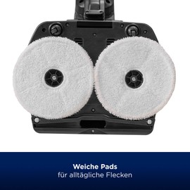 BISSELL Accessory Kit for SpinWave + Vac, Washable and Reusable Mops with Filter, Includes Coarse and Soft Pads and Filter, Replacement Parts, Ideal for SpinWave + Vac Series, 3887