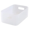 MUJI 37495555 Polypropylene Makeup Box, 1/2, 5 Pieces, Bulk Purchase