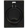 Baldwin 0395190 Flush Ring Pull, Black