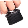 Healeved Men Portable Beard Brush Ergonomic Finger Ring Design for