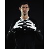 Elite Pulsar 7 Goalkeeper Gloves, White, 3D Pattern, 4 mm