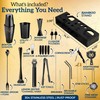 Elite Mixology Bartender Kit 20-Piece Boston Cocktail Shaker Set for