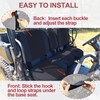 StarknightMT UTV Defender Seat Cover, Waterproof Dustproof Seat Covers Black