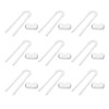 12PCS U Shaped Child Locks Safety Cabinet Childproof Latches for
