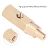 1/8in Oil Pressure Gauge Adapter Brass T Piece Sensor Sender