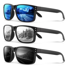 gesruny Polarized Sunglasses for Men and Women - Classic Sport Sun Glasses Shades for Driving Running Cycling Fishing