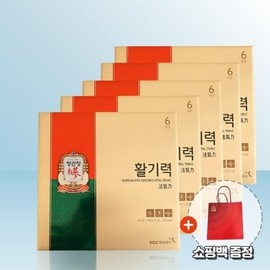 CheongKwanJang 정관장 활기력 20ml x 16개입 x 5개 / iuy Jung Kwan Jang Vitality Energy 20ml x 16 pieces x 5 boxes / iuy