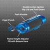 Visol Marlin Butane Torch Lighter Triple Flame Refillable Gas Lighter,