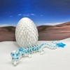 Glow in The Dark Crystal Dragon with Egg, 3D Printed
