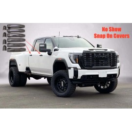 Xtreme Trux Gloss Black Door Handle Covers 6 pc Set For 19-24 GMC Sierra 2500 3500