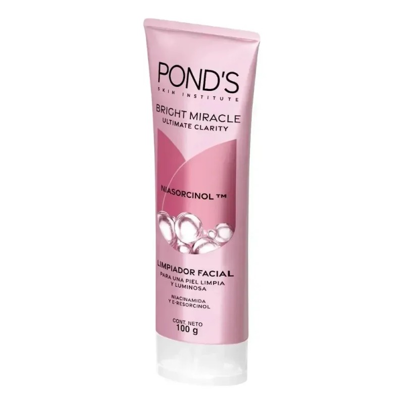 Limpiador Facial en Espuma POND's Bright Miracle con Niasorcinol Anti-manchas,