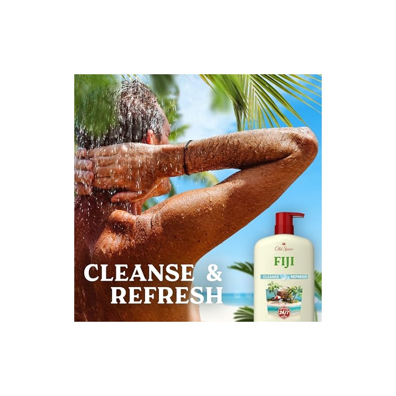 Old Spice Body Wash for Men, Fiji with Palm Tree