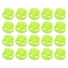 uxcell Plastic Spring Cord Locks, 20Pcs Shoe Lace Tie Lock,