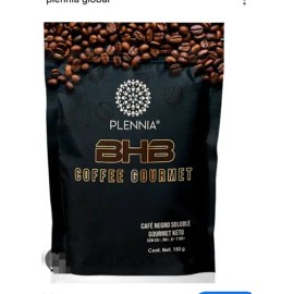 Café 100% Vegano, Bhb Plennia® Quema Grasa, Baja De Peso