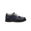 Josmo Girls Oxfords Saddle Uniform School Leather Shoes, Navy, 12.5