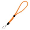 trage.band® Heavy Duty Adjustable Short Wrist Lanyard Orange