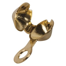 RAYHER 2226006 Crimping Tubes 4 mm Diameter Self-Service Bag/Pack of 10 – gold