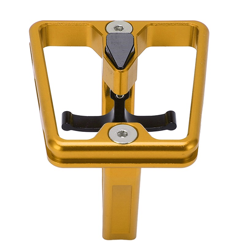 Folding Bike Front Carrier Adapter Aluminium Alloy Hollow Carved Mount