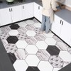 Large leather kitchen mat, waterproof PVC large kitchen mat, large