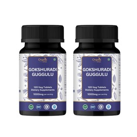 ORGANIC SPREE ORGANIC SPREE Gokshuradi Guggulu 120 Tablets - Ayurvedic Formulation - Certified and Vegetarian (2)