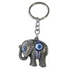 Generic Bro Mart Evil Eye Elephant Good Luck Metal Keychain