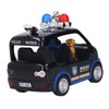Policeman Car Toy Strong Alloy Detailed Texture Lights Sound Effect