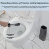 Cepillo para inodoro Casabella 8500401 inteligente con cerdas de silicona