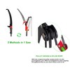 26Ft Pole Saw for Tree Trimming Manual Branch Pruner with