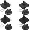 RUNCCI-YUN 4 Set 4-Position 3-Speed Fan Selector Rotary Switch Governor