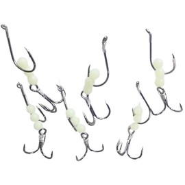 Salmon King Chinook Replacement 4" Trolling Fly Rigs Leaders 6-Pack