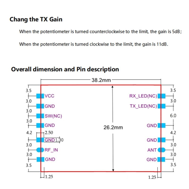 ZENWORYS 868MHz for Lora Signal Booster Transmitting & Receiving Two-Way