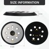 AegisTorq 5 inch 8 Hole Replacement Sander Pad, 2pcs 5