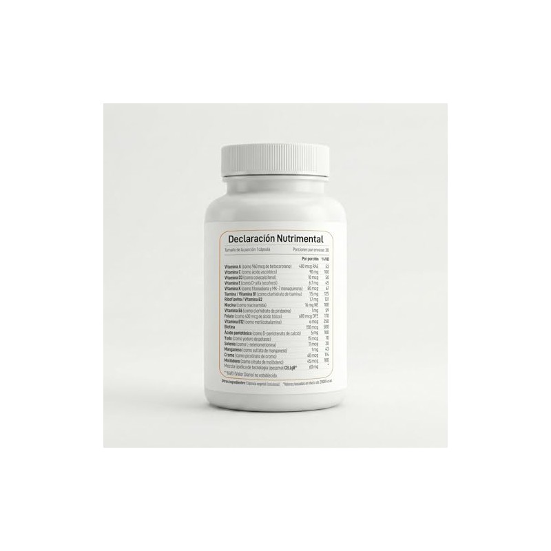 Piur Multi V Multivitamínico Liposomal para Mujer - 30 Capsulas