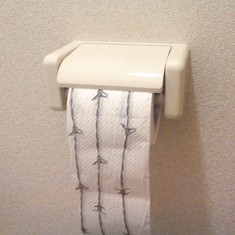 Novelty Toilet Roll - Barbed Wire