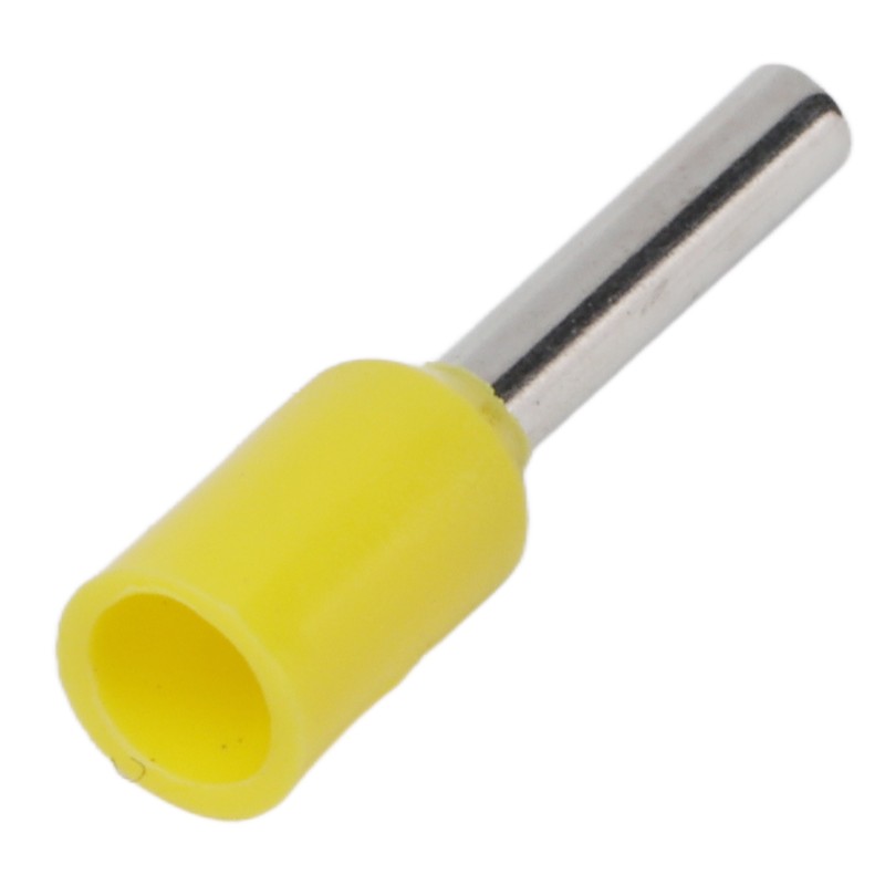 1000pcs E1008 Insulated Ferrules Terminal Copper PVC Pin Cord End
