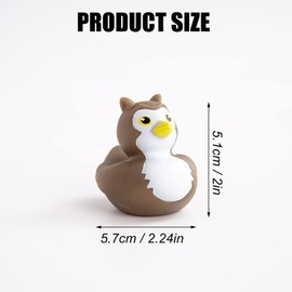 Pack of 12 Colourful Rubber Ducks, Baby Bath Ducks, Bath Duck, Rubber Duck Set, for Children, Baby Shower, Children's Birthday Parties, Beach and in the Pool