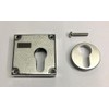 Screw-On Lock, Box Lock for Profile Cylinder (PZ) Including Rossette